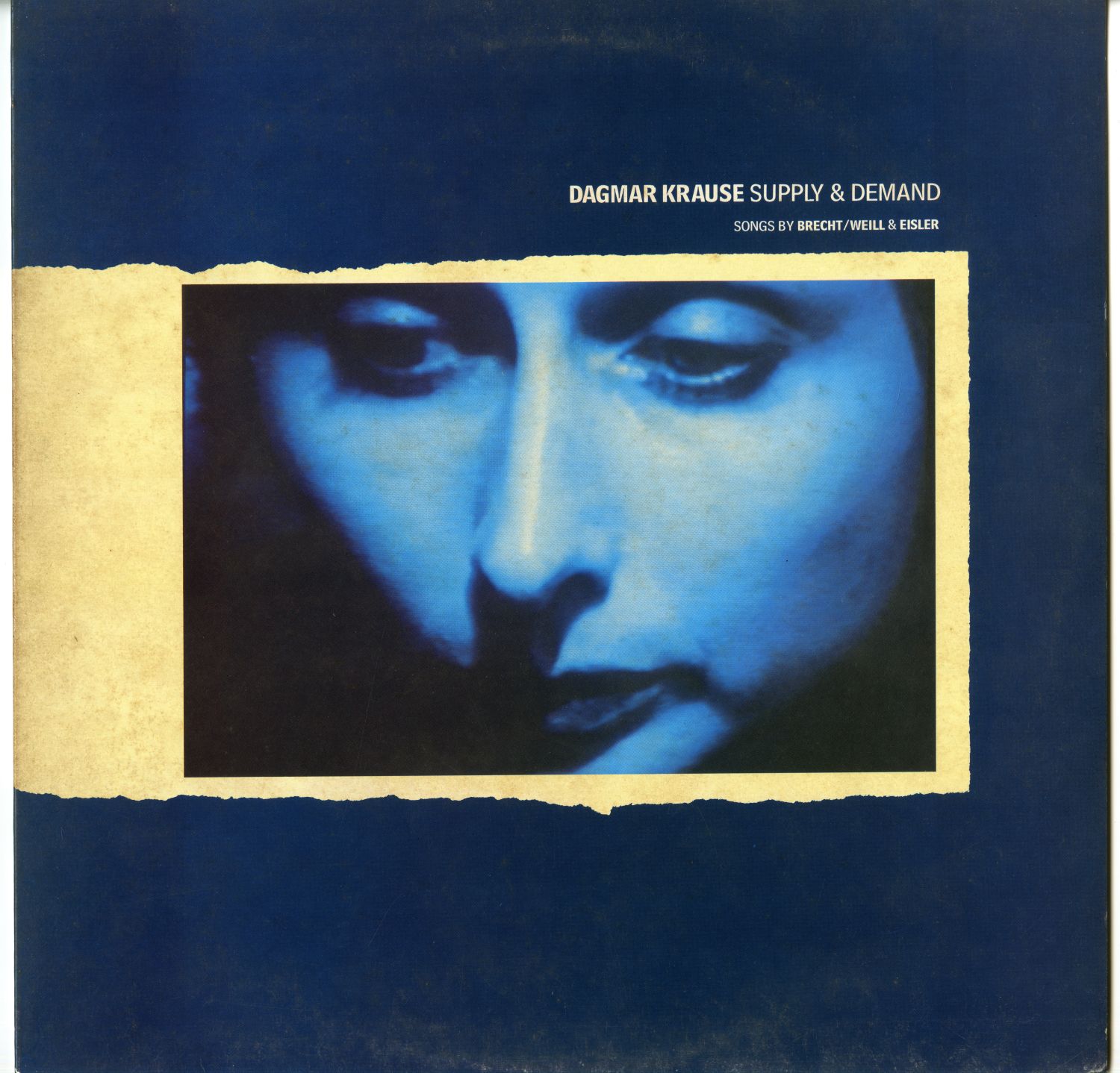 Dagmar Krause『Supply & Demand: Songs by Brecht/ Weill & Eisler』01